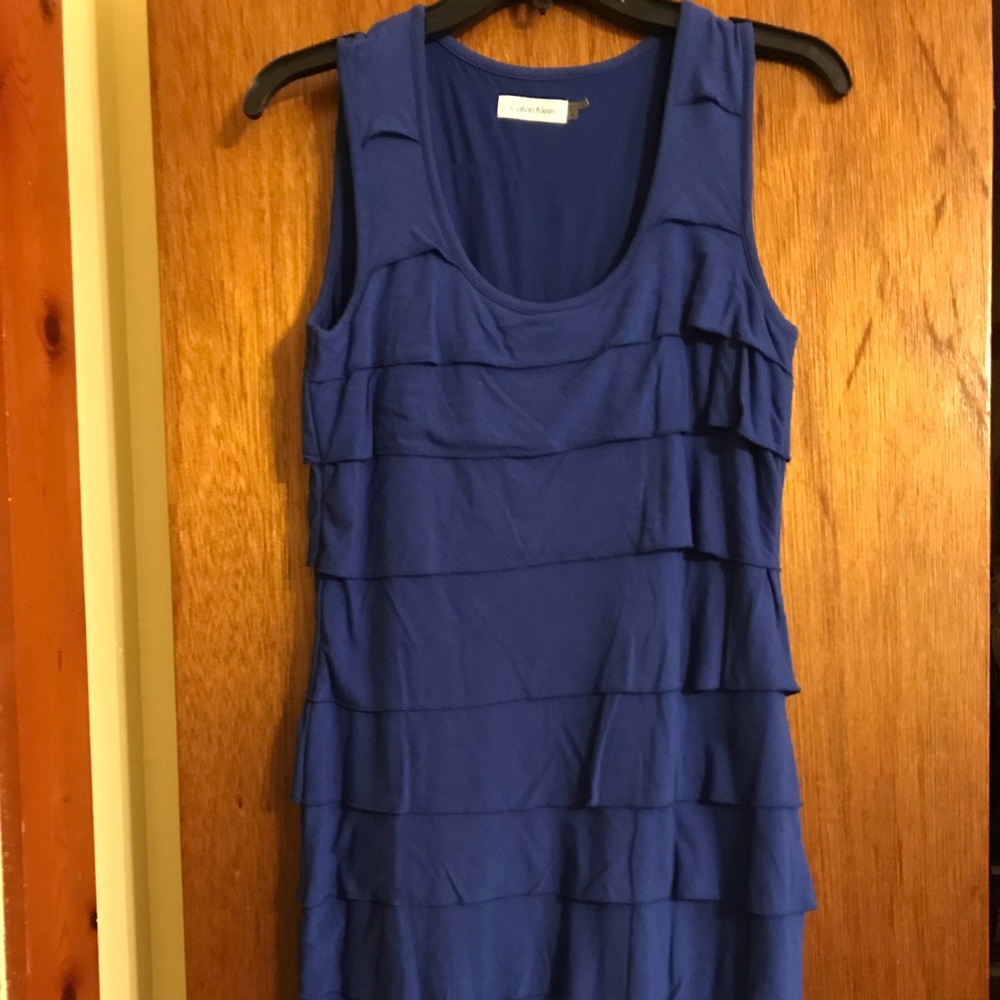 Calvin Klein blue dress (OLCC)